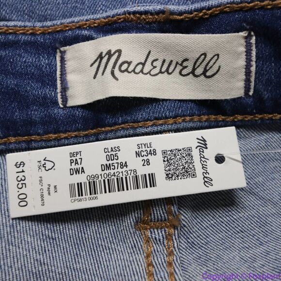 NEW Madewell Stovepipe Jeans in Dearham Wash, 28, NC348 - Picture 10 of 15